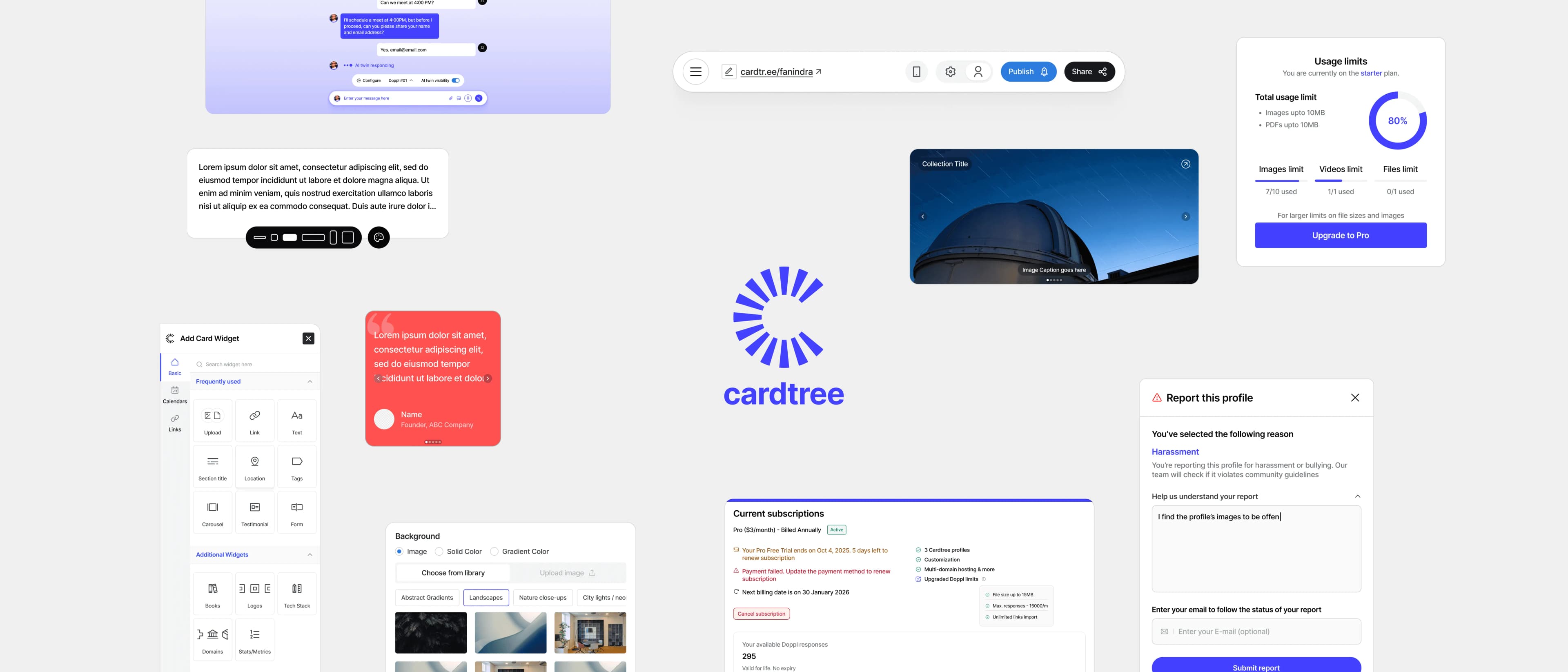 Internship at Cardtree (now thedouble.ai) preview 1